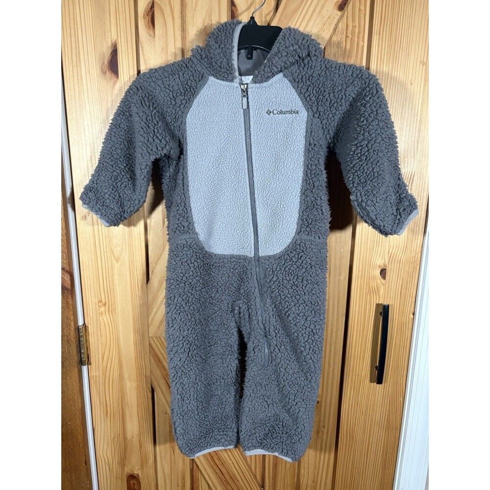 Columbia Infant Foxy Baby Sherpa One Piece Bunting Size 18-24 Months
